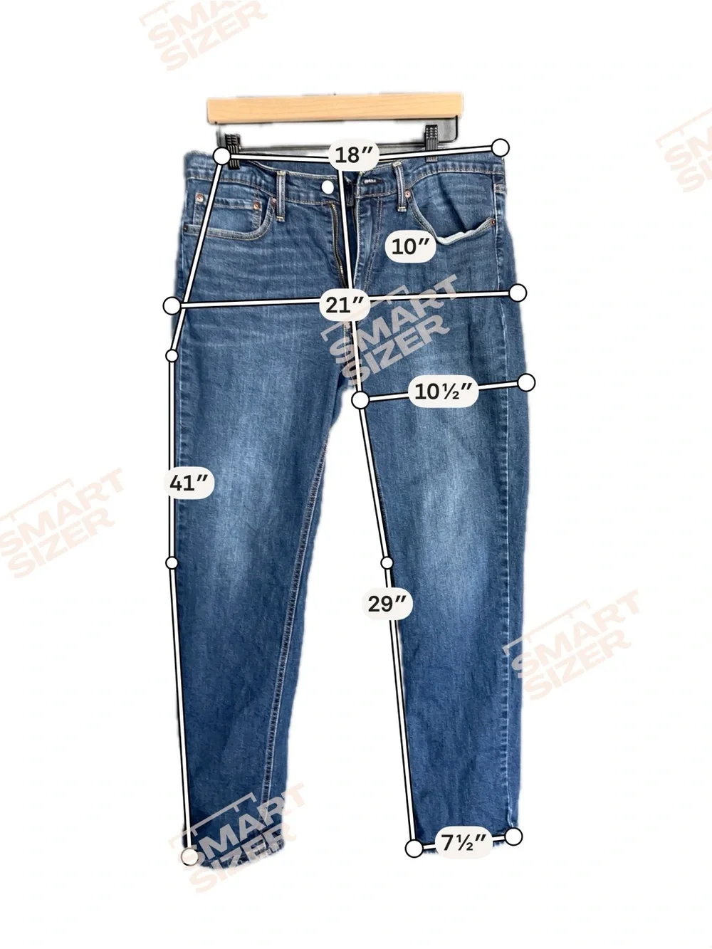 Levi's Straight Leg Dark Wash Blue Jeans 34x34